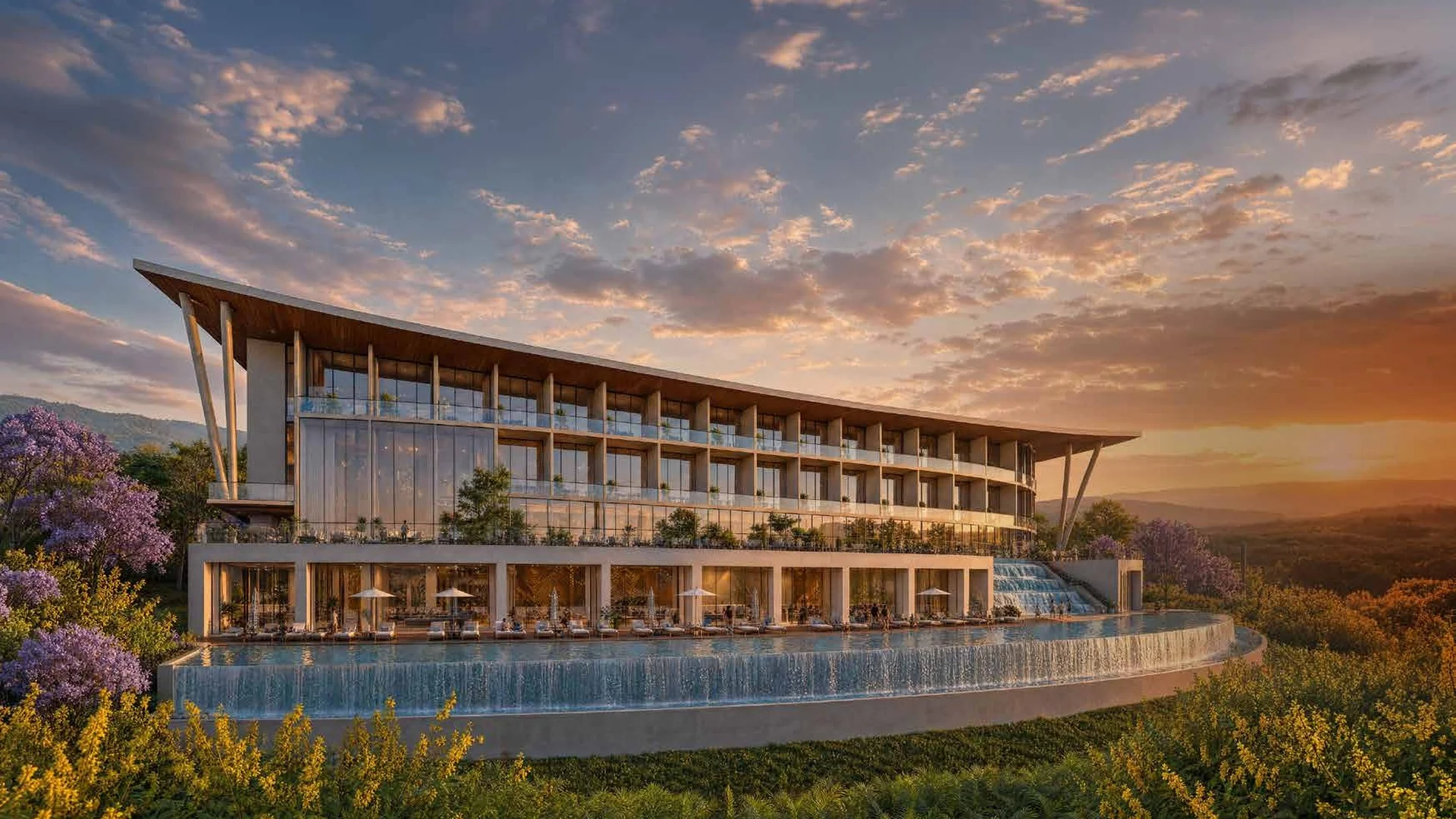 Aero Estate Khopoli 30000 sq ft Clubhouse by Sanjay Puri Architects